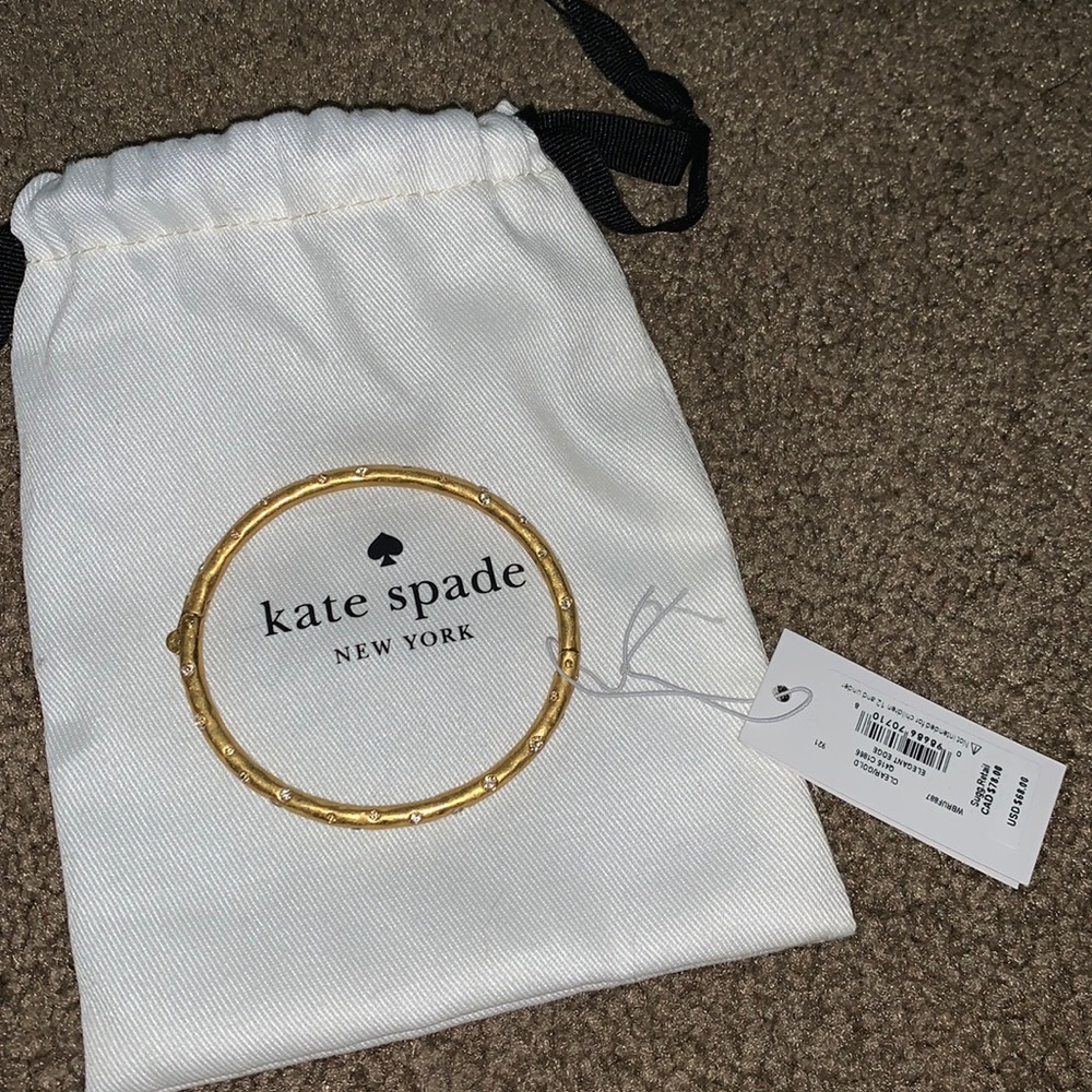 New Kate spade gold bangle